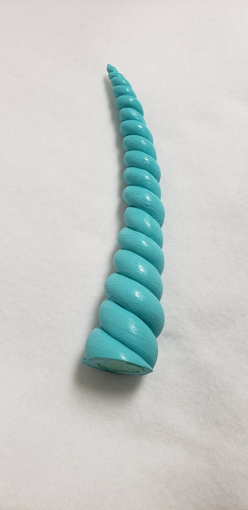 Plastic Opaque 9 Inch Unicorn Horn