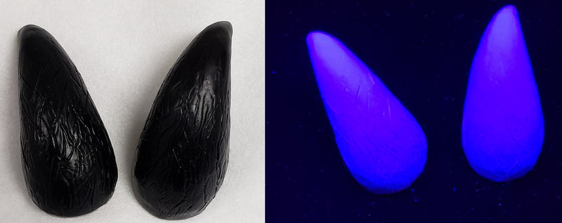 Plastic UV Reactive Birdcat Horns