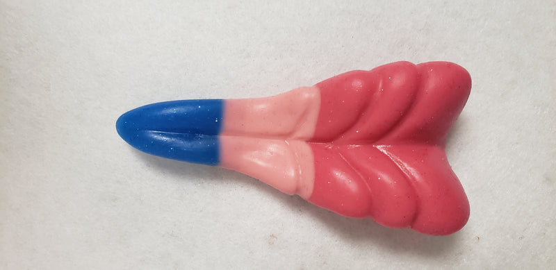 Silicone Glitter Point Sergal Tongue