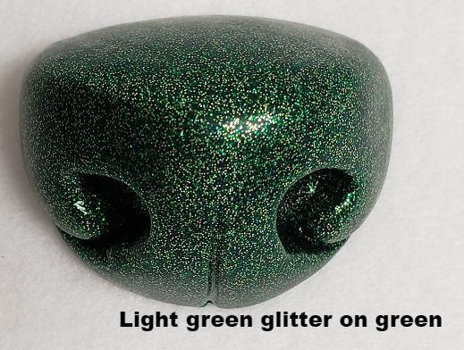 Flexible Glitter Medium Toony K9 Nose
