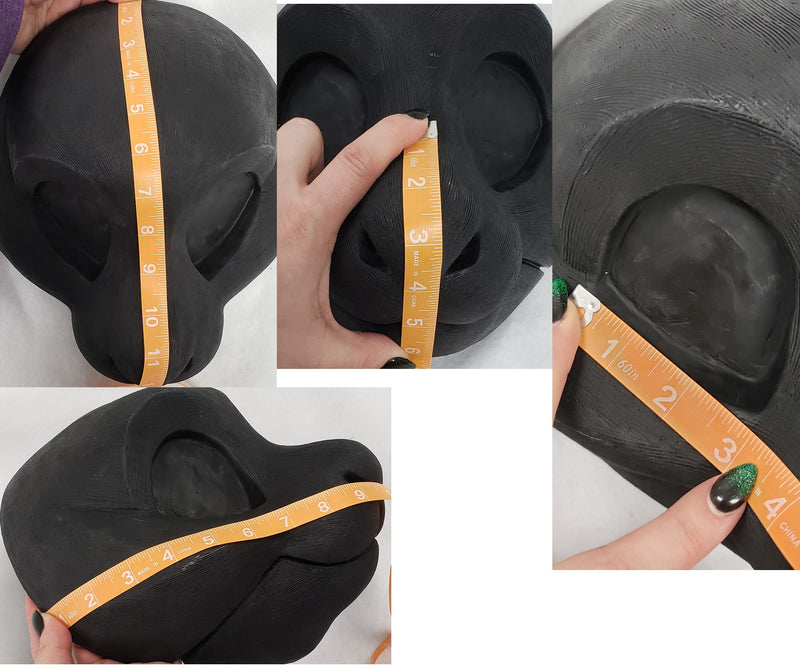 Uncut Drekkubus Resin Mask Blank