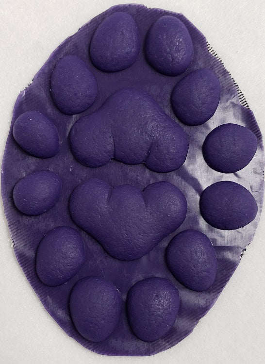 Silicone Small Anthro K9 no heels Handpads