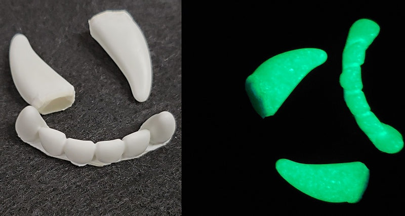 Glow in the Dark Small Teeth
