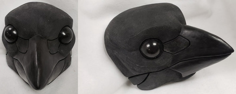 Uncut Songbird Resin Mask Blank