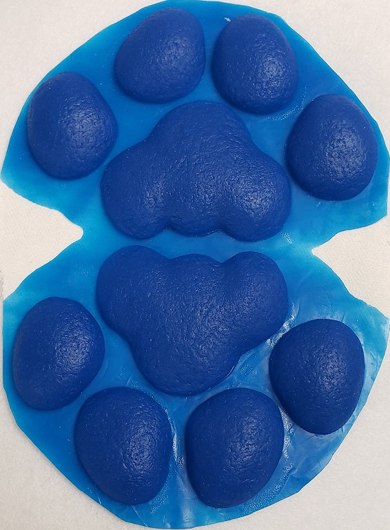 Silicone 4 Fingered Anthro No Heels K9 Handpads