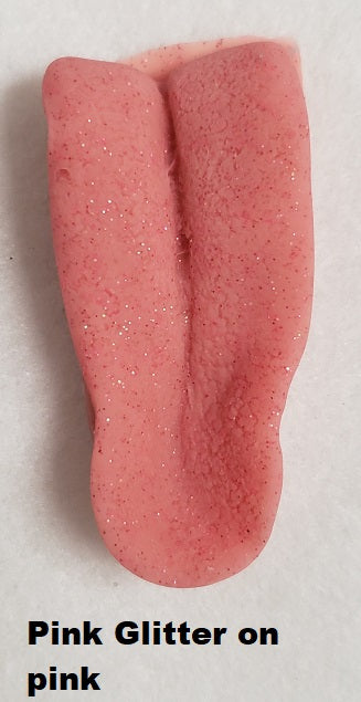 Silicone Glitter Fox Tongue