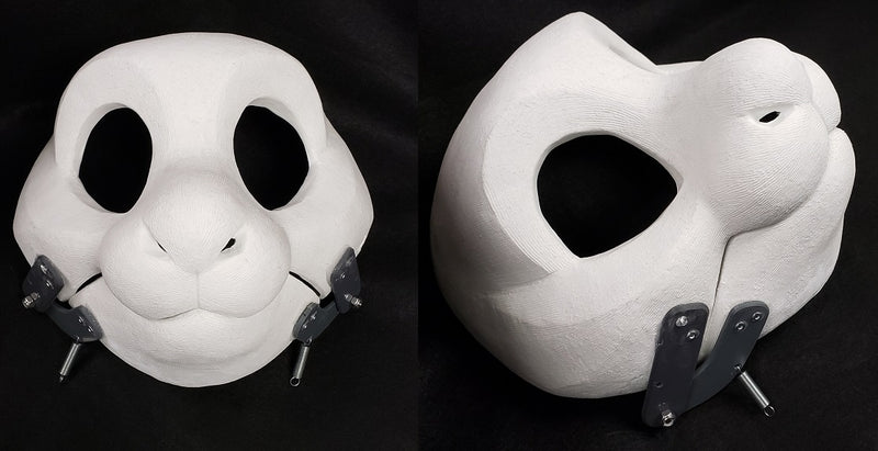 Cut and Hinged Drekkubus Resin Mask Blank