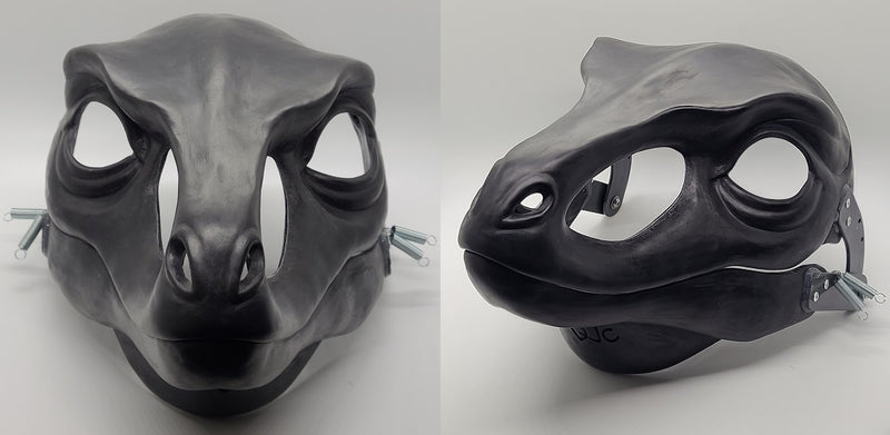 Cut and Hinged JW Velociraptor Resin Mask Blank