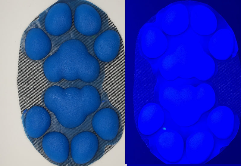 Silicone 4 Fingered Anthro No Heels K9 Handpads