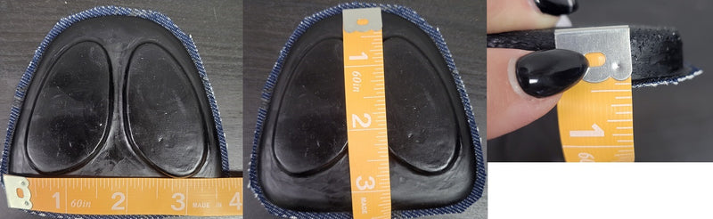 Rubber Heels for Large Cloven Hooves