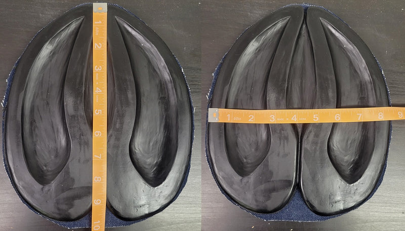 Rubber Hoof Bottoms for Large Cloven Hooves