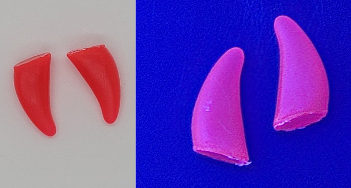 UV Reactive Small Teeth