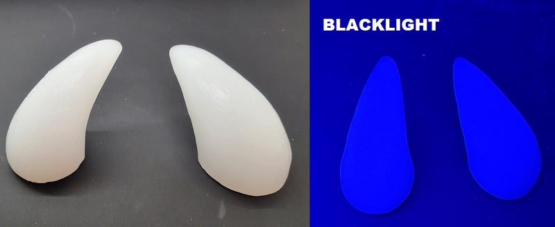 Plastic UV Reactive Birdcat Horns