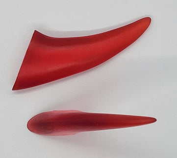 Clear 2-Inch Plastic Spike  *sold per spike*