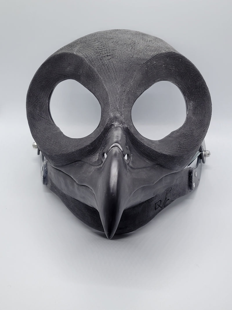 Cut and Hinged Owl Resin Mask Blank