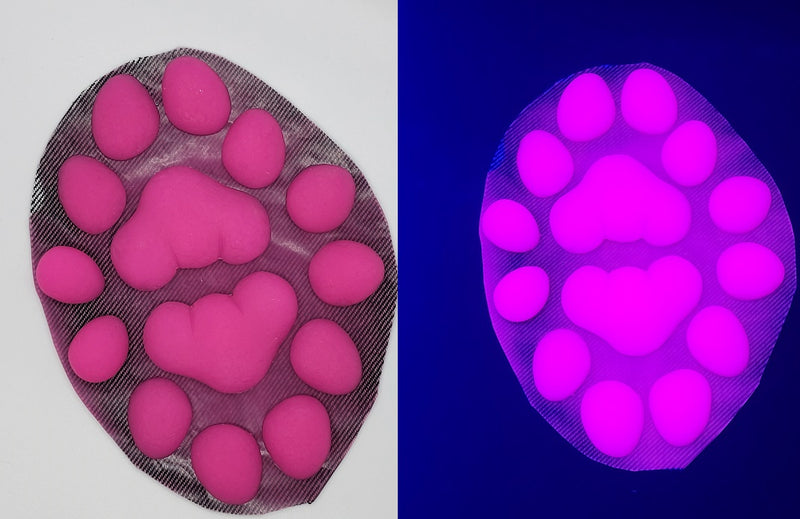 Silicone Small Anthro K9 no heels Handpads