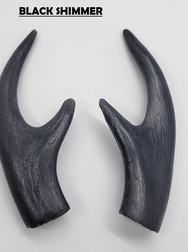 Plastic Shimmer Four Point Antler Tips