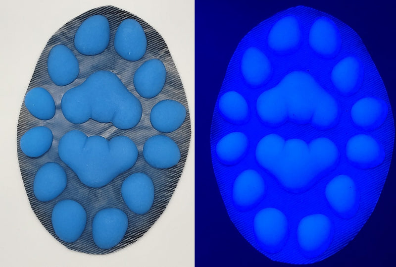 Silicone Small Anthro K9 no heels Handpads