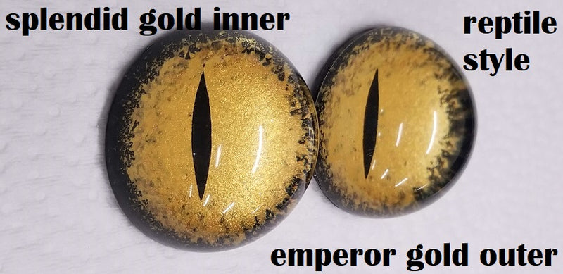 Simplistic Painted 3D "Following" Resin Eyes