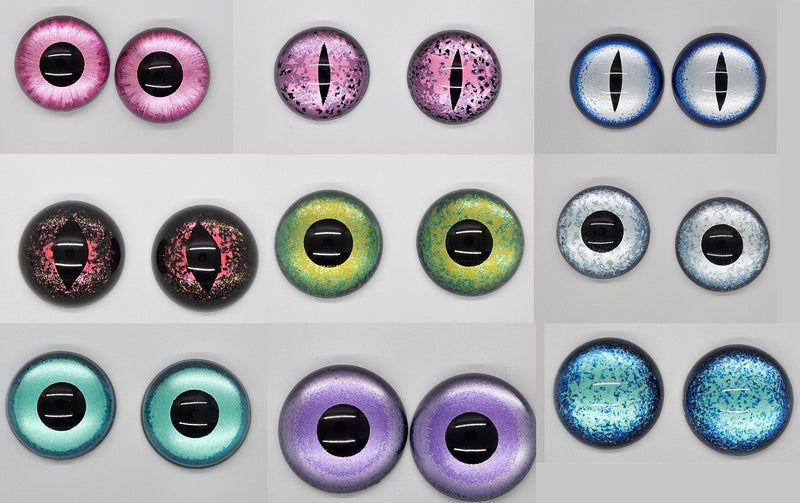 Simplistic Painted 3D "Following" Resin Eyes