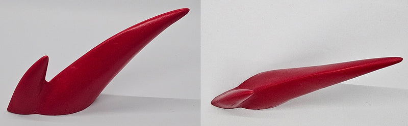 Plastic Opaque 2 Point Horn *Sold Per Horn*