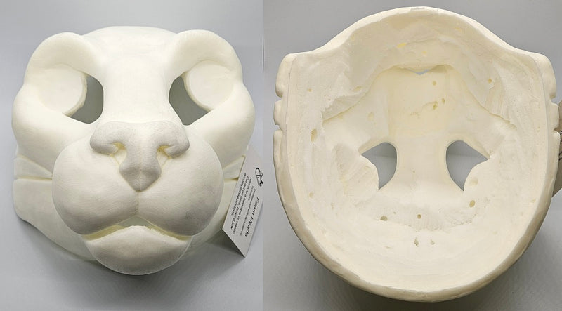 *Limited* Foam Large Feline Head