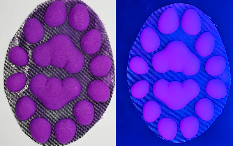 Silicone Small Anthro K9 no heels Handpads