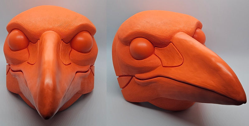 Uncut Corvid Resin Mask Blank
