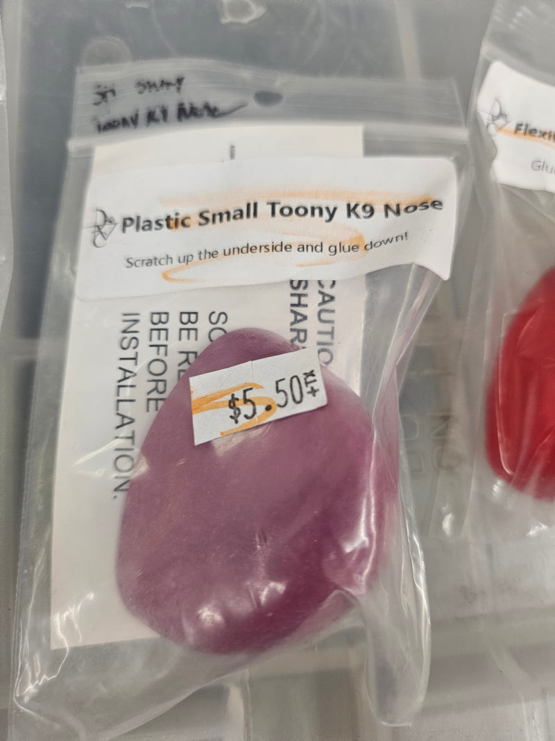 Ready to Ship - Heavy Discount Item: Plastic Small Toony K9 Nose