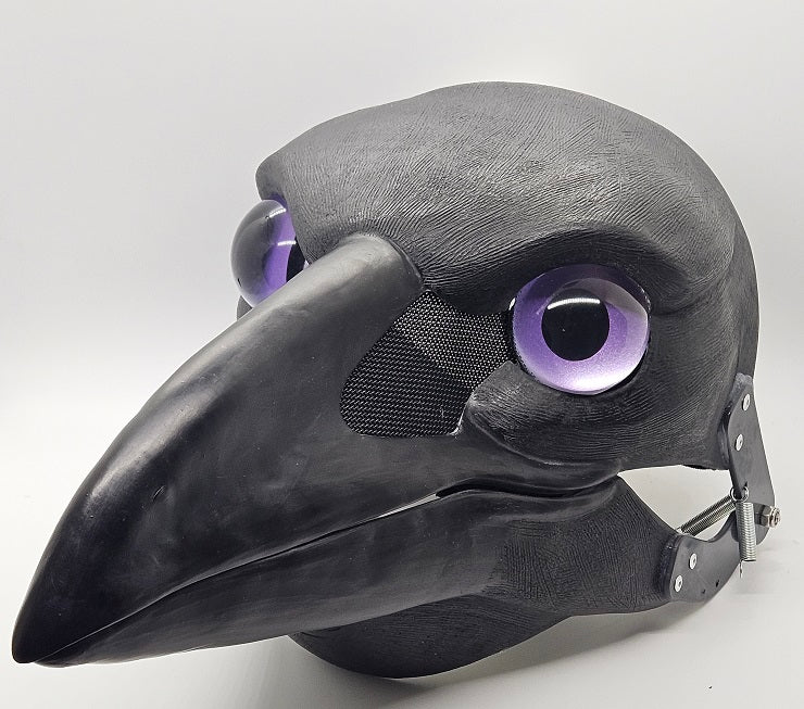 Cut and Hinged Corvid Resin Mask Blank