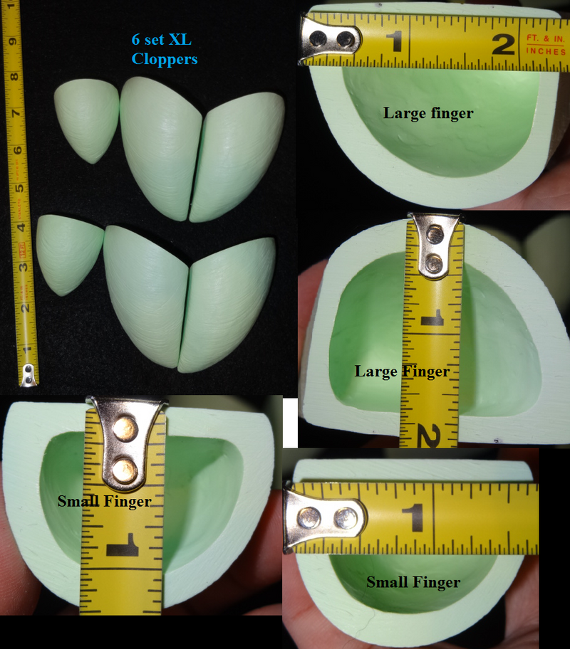 Opaque 6 Set XL Cloppers