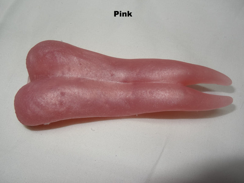 Silicone Shimmer Forked Dragon Tongue