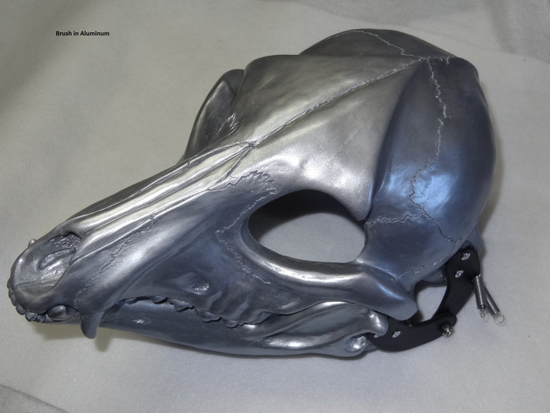 Specialty Cut and Hinged Skeletal K9 Resin Mask Blank