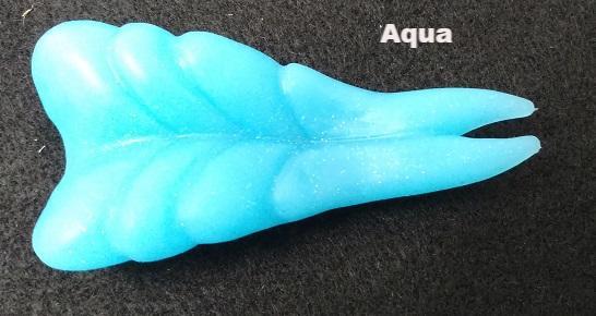 Silicone Glitter Forked Sergal Tongue