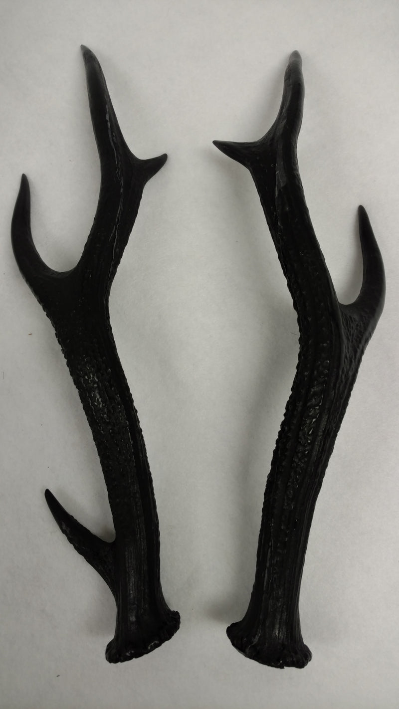 Plastic Opaque Medium Sika Deer Antlers