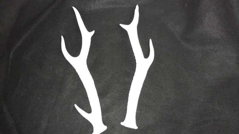 Plastic Opaque Medium Sika Deer Antlers