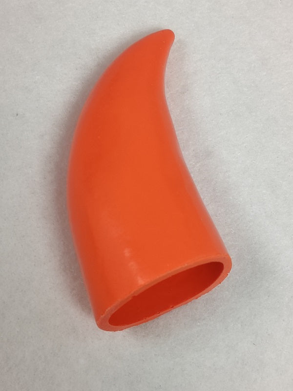 Plastic Opaque Hollow Small Horns *Sold Per Horn*