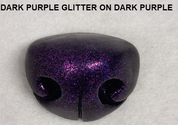 Flexible Glitter Small Toony K9 Nose