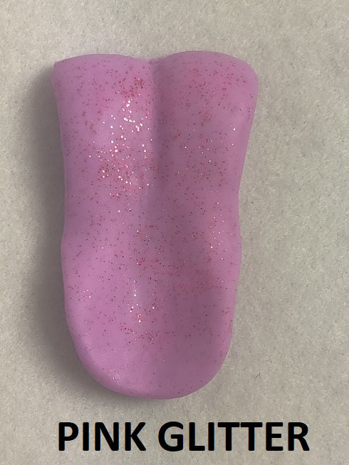 Silicone Glitter Canine Tongue