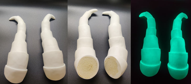 Plastic Glow in the Dark Pataflafla Horns