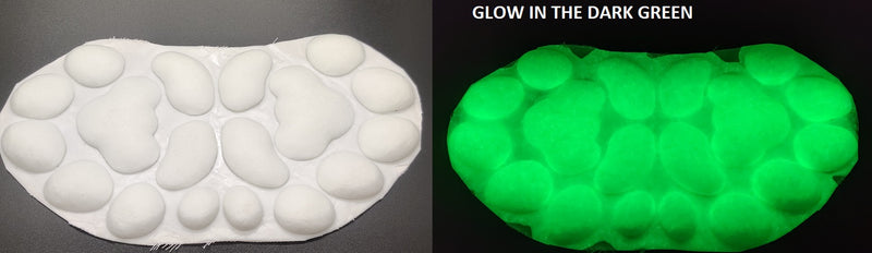 Silicone Glow in the Dark Anthro K9 Handpads