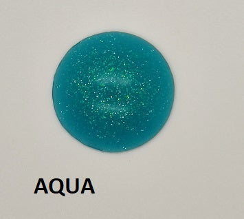 Opaque (blind) Glitter Resin Eye Blanks