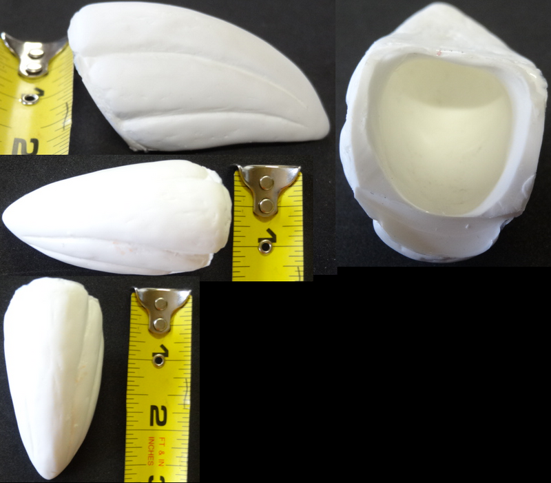 Basic Opaque Nub Raptor Claws *Sold Per Claw*