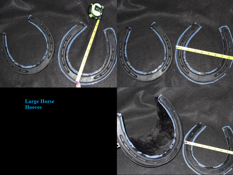 Rubber Horseshoes for Horse Hooves