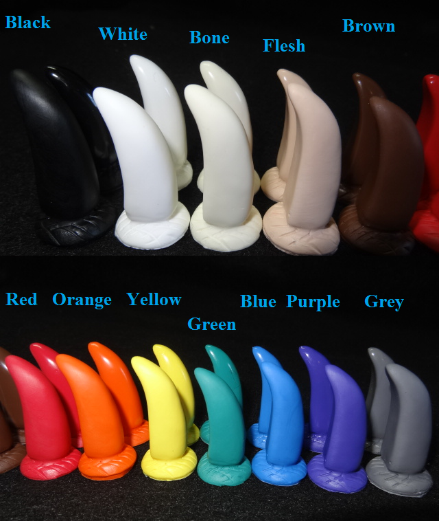 Basic Opaque Large K9 Claws *Sold per claw*