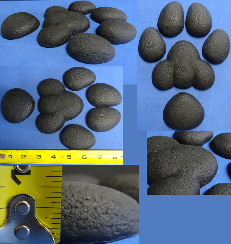 Silicone Thick K9 Feetpads