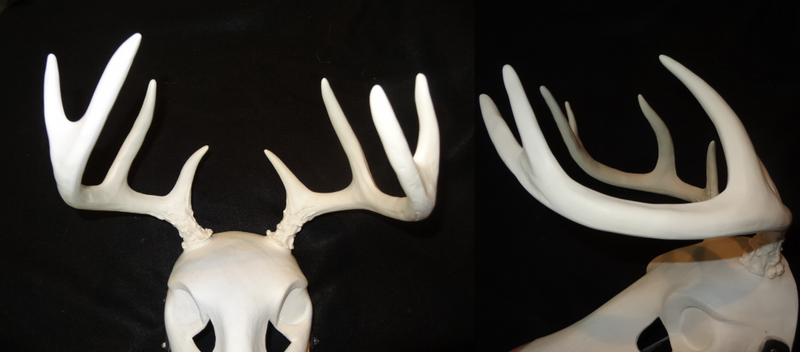 Plastic Opaque Toony Deer Antlers