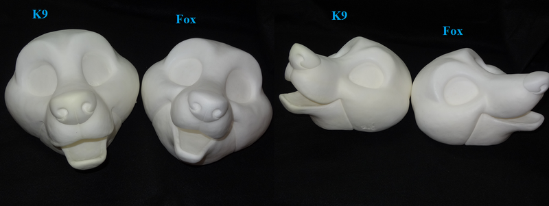 Foam Toony Fox Head