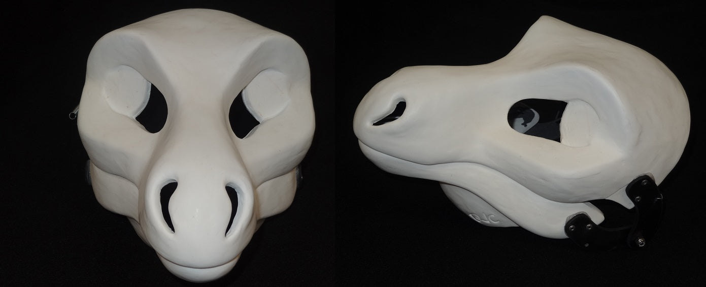 Round Nose Dragon Mask Blank