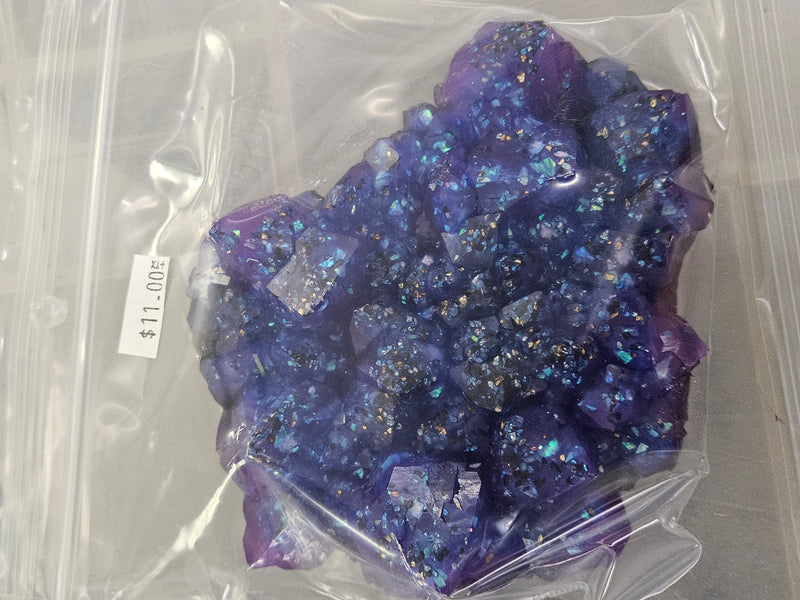 Ready to Ship: Large Resin Crystal Clusters